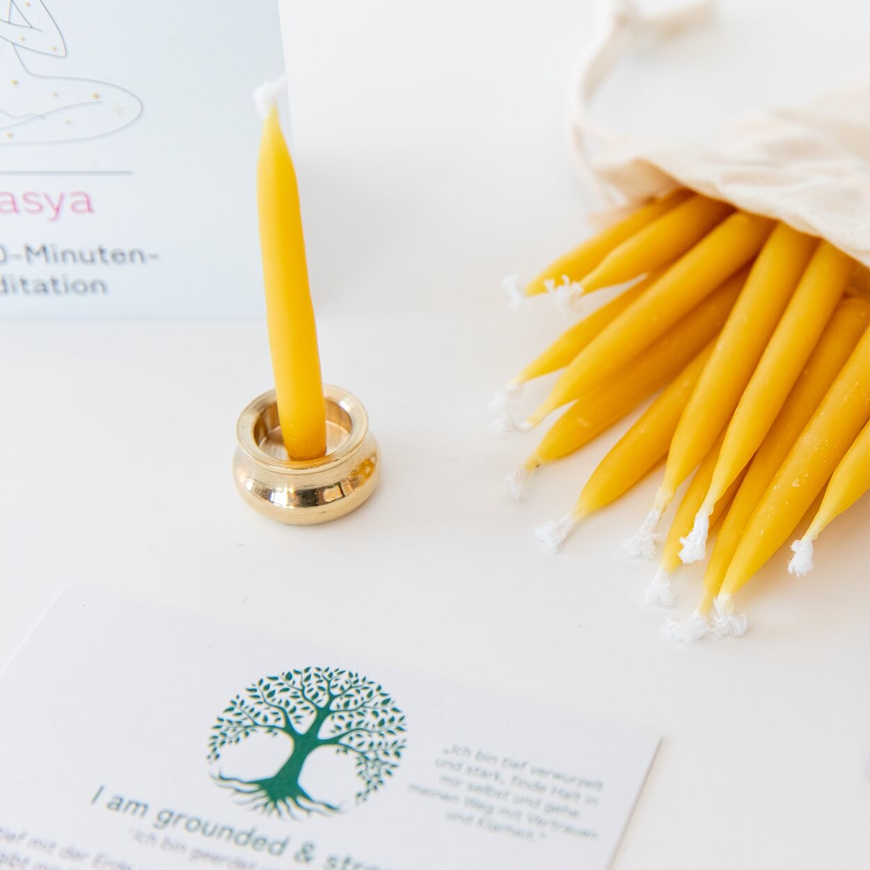 20-Minuten-Kerzen für Meditation & Achtsamkeit