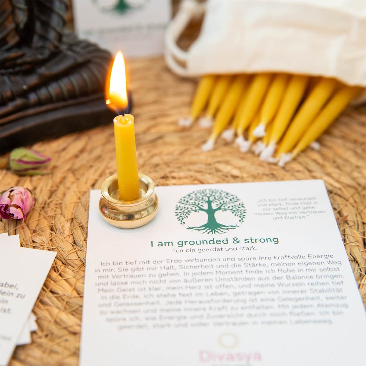 20-Minuten-Kerzen für Meditation & Achtsamkeit