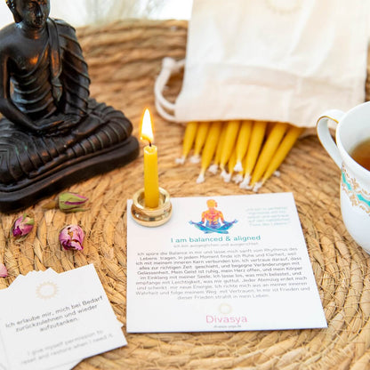 20-Minuten-Kerzen für Meditation & Achtsamkeit